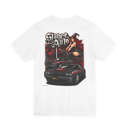 Stance Auto Sexy Witch Dodge Challenger SXT Unisex Jersey Short Sleeve Tee