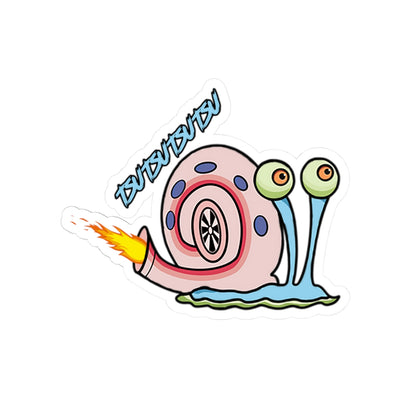 Gary Turbo – Boosted Snail Sticker