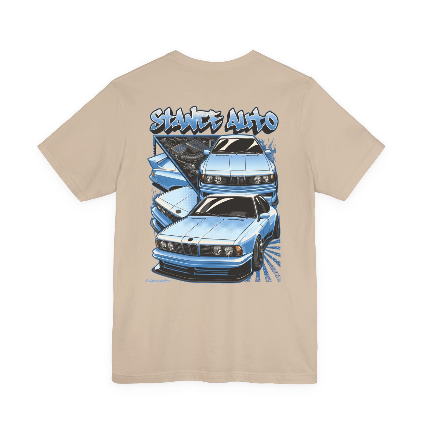Stance Auto BMW 635CSi Unisex Jersey Short Sleeve Tee
