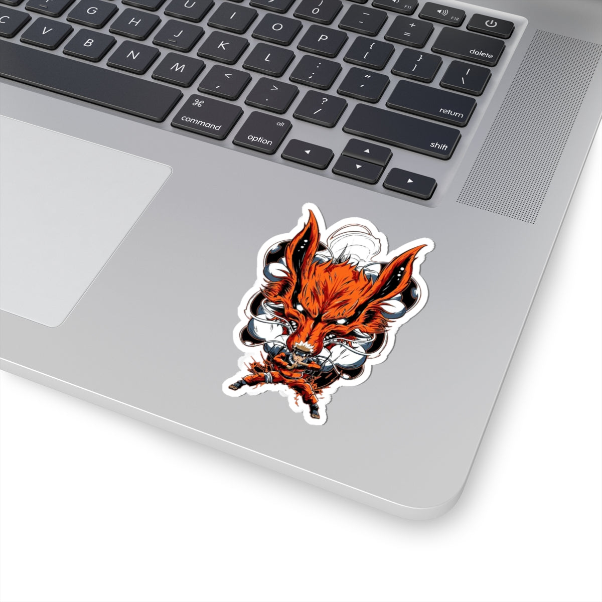 Nine-Tailed Inferno – Mythic Fox Warrior Sticker