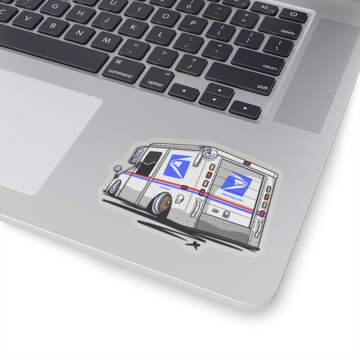 Sxetched – Slammed Mail Truck Street Utility Sticker
