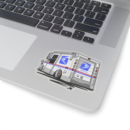 Sxetched – Slammed Mail Truck Street Utility Sticker
