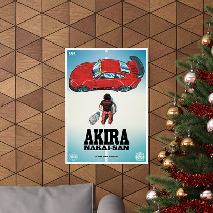 Akira Nakai-San – RWB 993 “Kabuto” Póster Mate