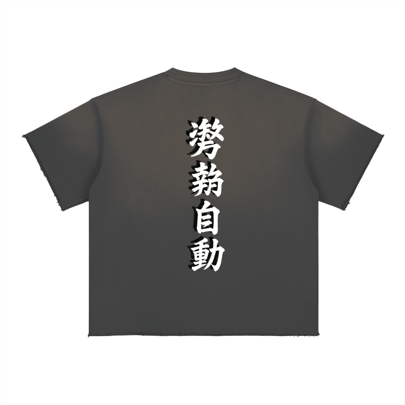 Stance Auto Kanji Sun Fade Raw Edge T-Shirt