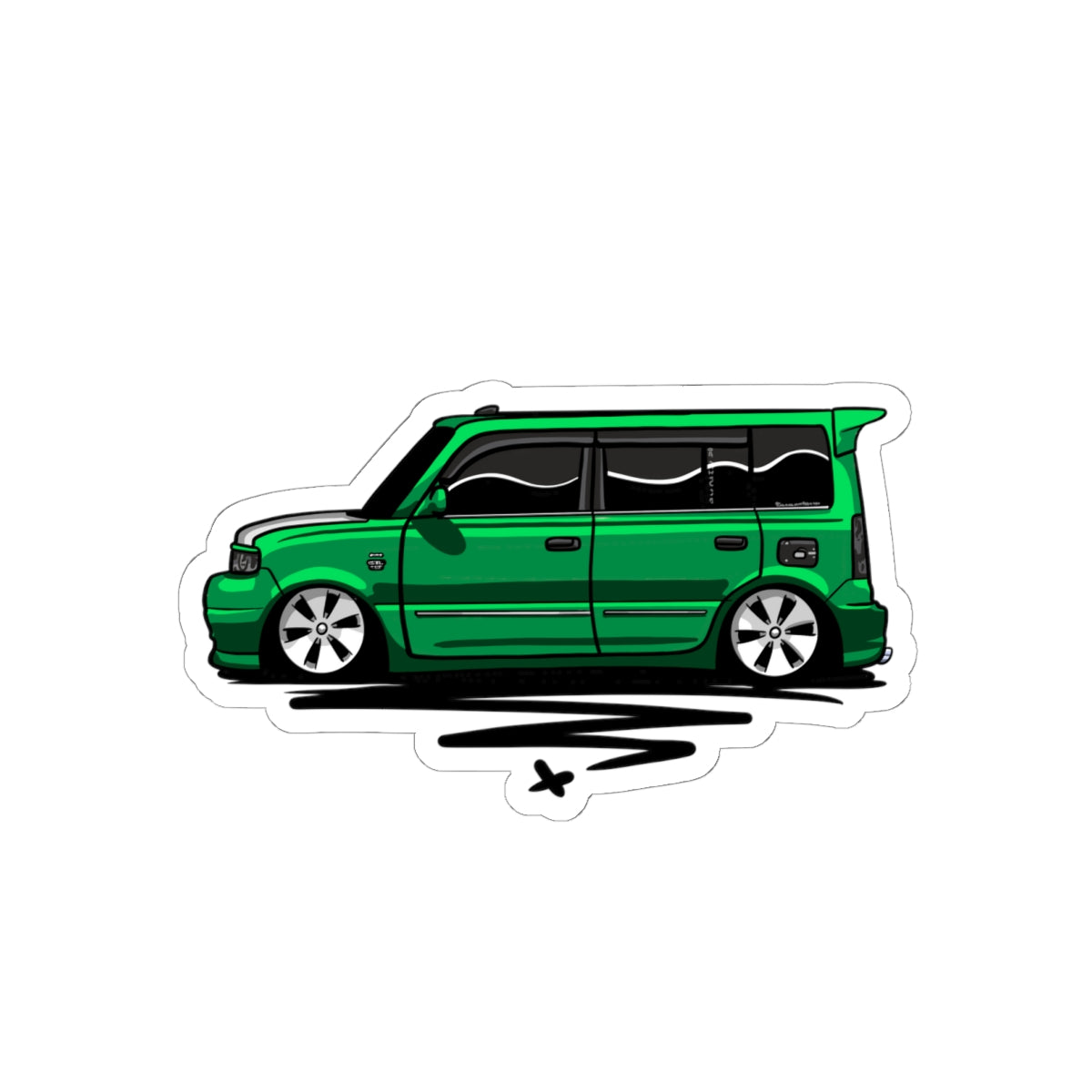 Sxetched – 2006 Scion xB Slammed Box Edition Sticker