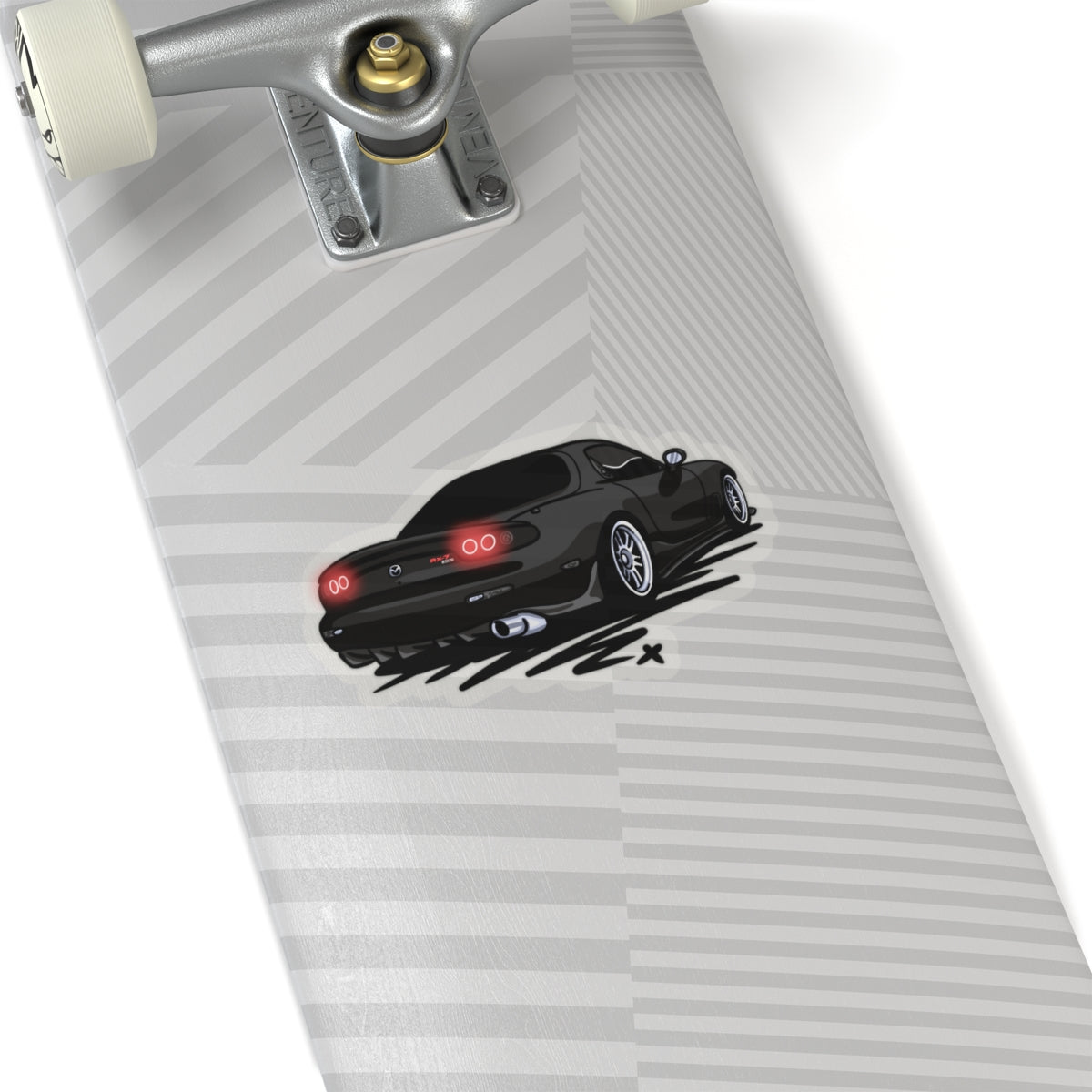 Sxetched – 1993 Mazda RX-7 (FD) Midnight Rear View Sticker