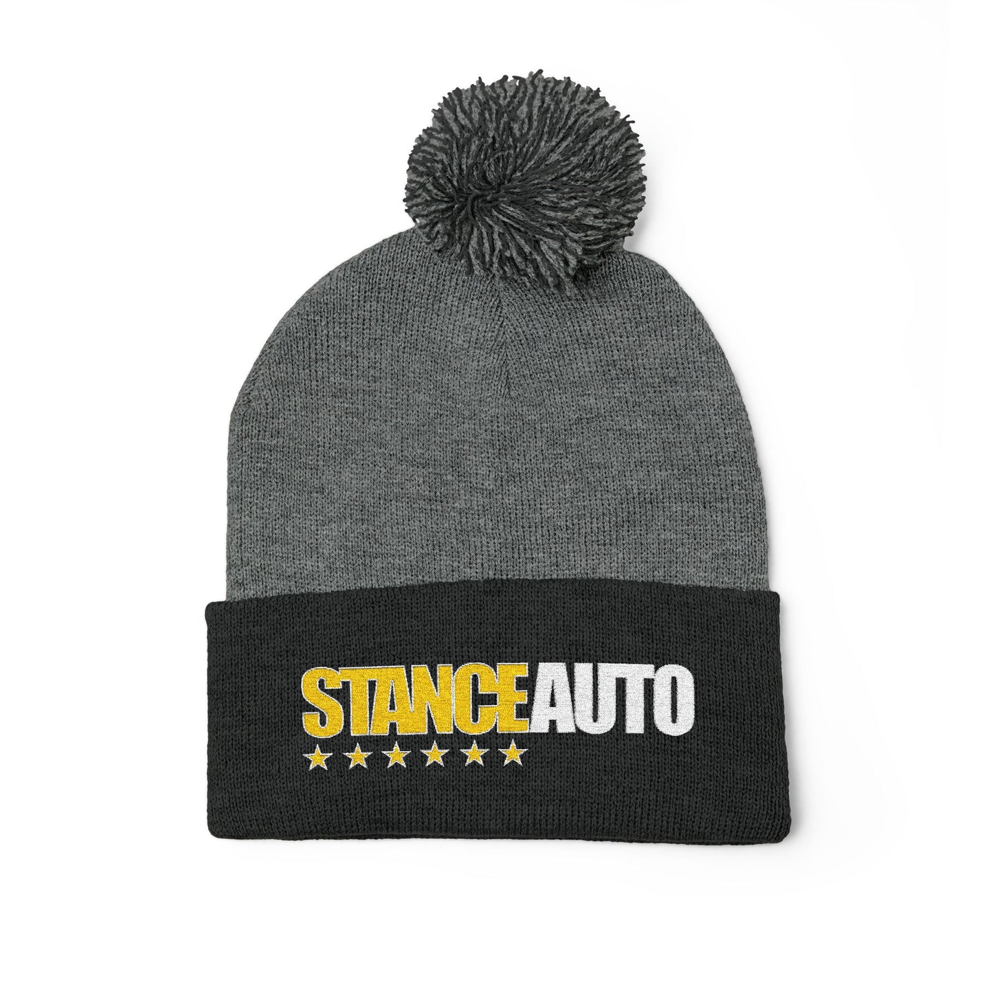 Stance Auto Embroidered Pom-Pom Knit Cap