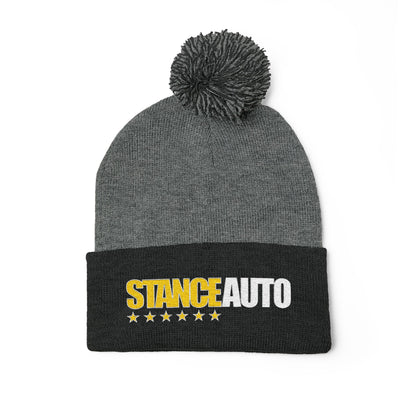 Stance Auto Embroidered Pom-Pom Knit Cap