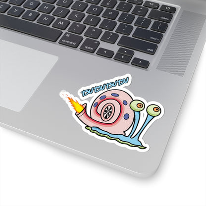 Gary Turbo – Boosted Snail Sticker