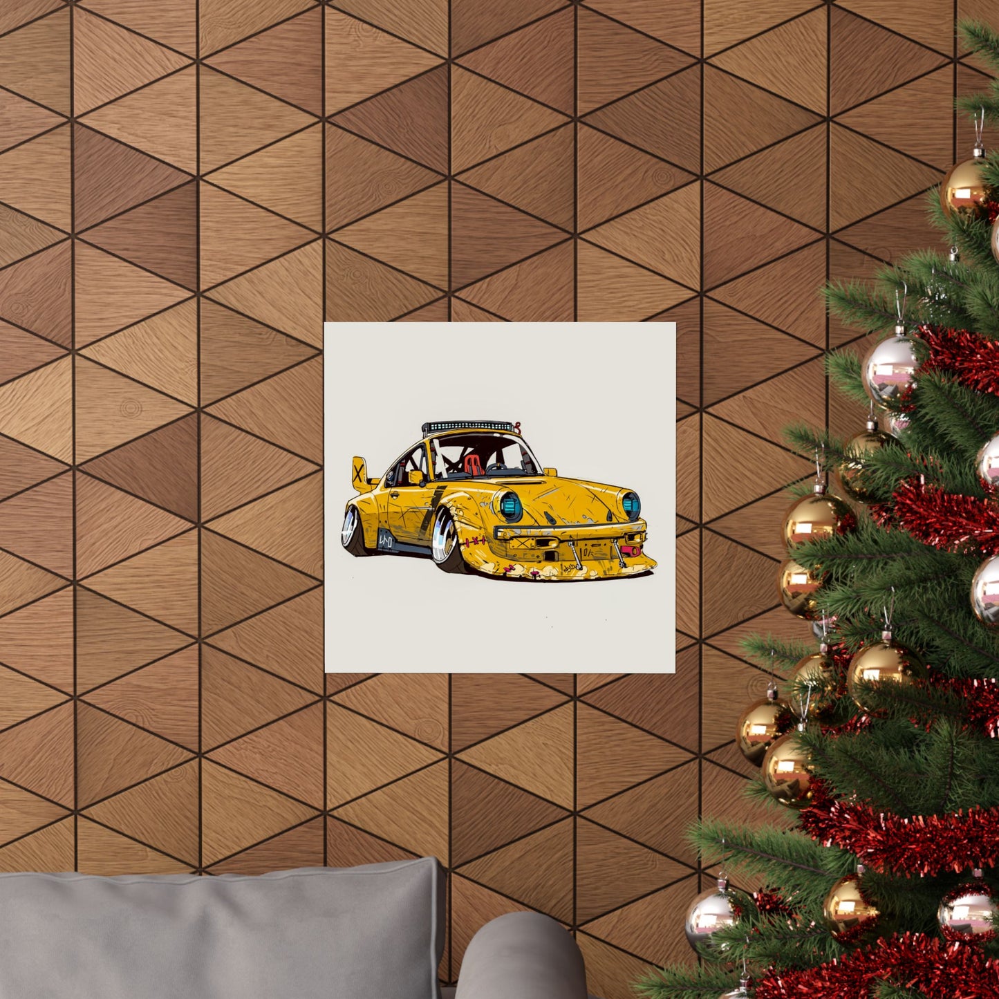 Desert Outlaw – Patina Rally Coupe Póster