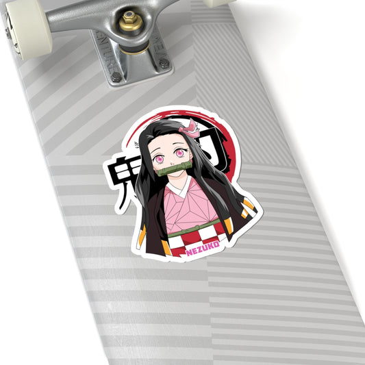 Bamboo Demon Guardian – Anime Inspired Sticker