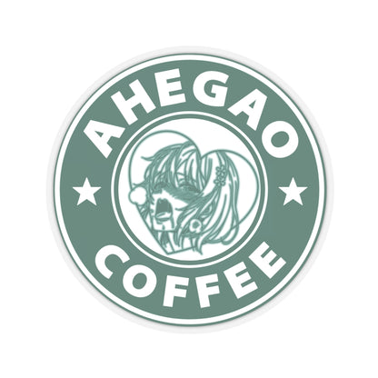 "Overcaffeinated" Anime Café Sticker