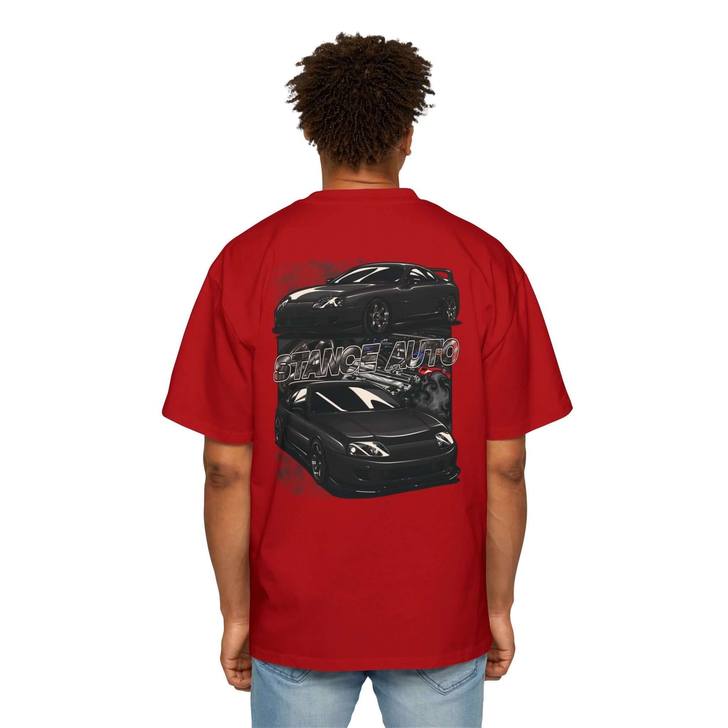 Stance Auto MK4 Toyota Supra Heavy Oversized Tee