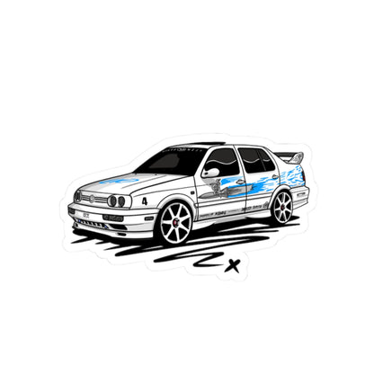 Sxetched – 1995 VW Jetta Street Sedan Legacy Edition Sticker