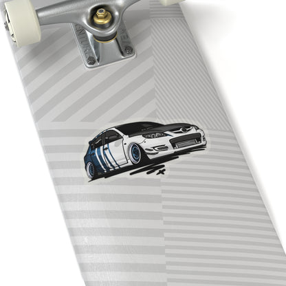 Sxetched – 2008 MazdaSpeed3 Blue Accent Edition Sticker