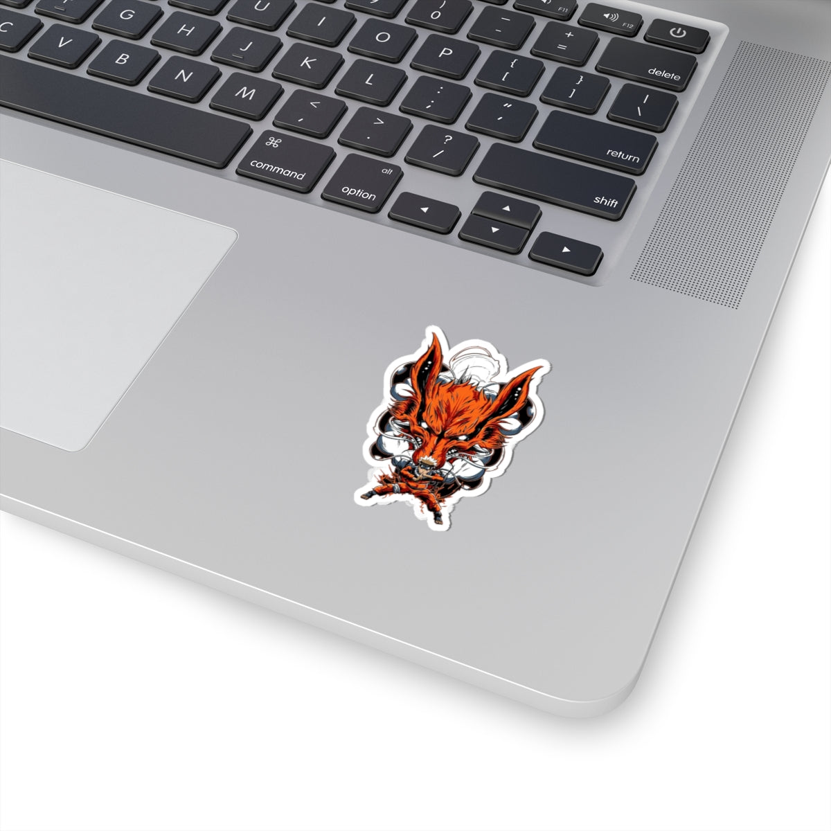 Nine-Tailed Inferno – Mythic Fox Warrior Sticker