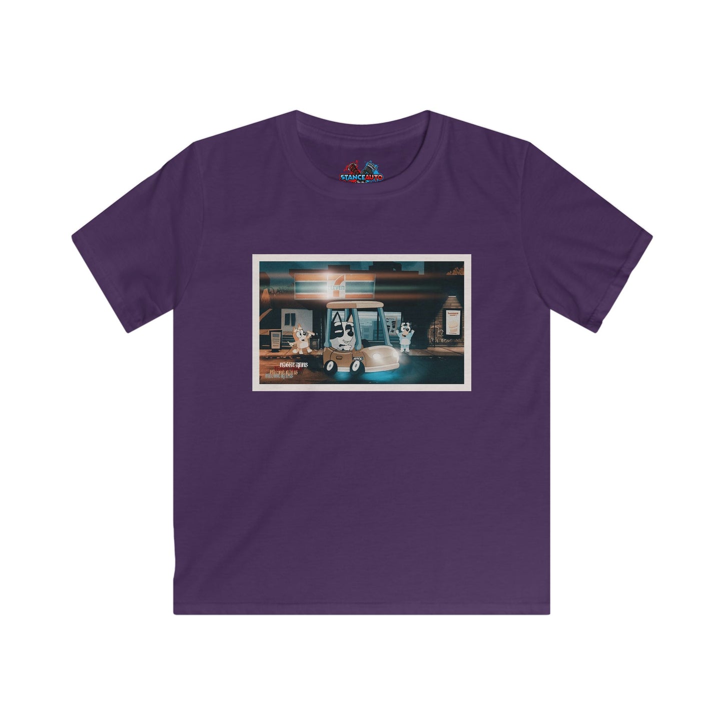 Night Runs – Kids Graphic T-Shirt