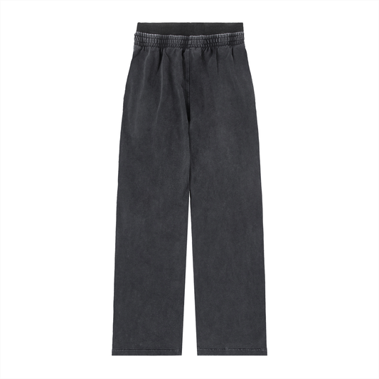 Pantalones de cintura con lavado vintage Kanji Stance Auto para mujer