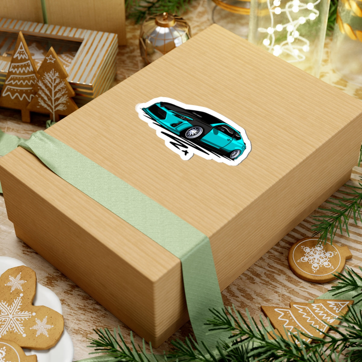 Sxetched – 2014 Scion tC Teal Stance Edition Sticker