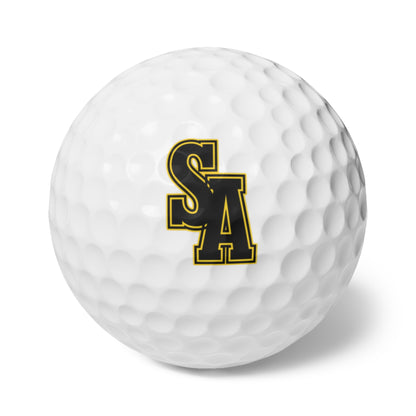 Stance Auto Varsity Golf Balls, 6pcs