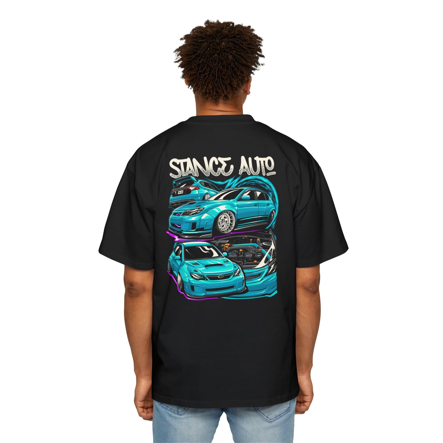 Stance Auto Subaru WRX STI Hatchback Heavy Oversized Tee