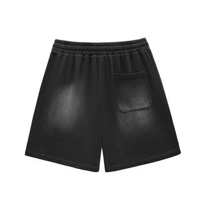 Stance Auto Kanji Sun Fade Raw Edge Cotton Shorts