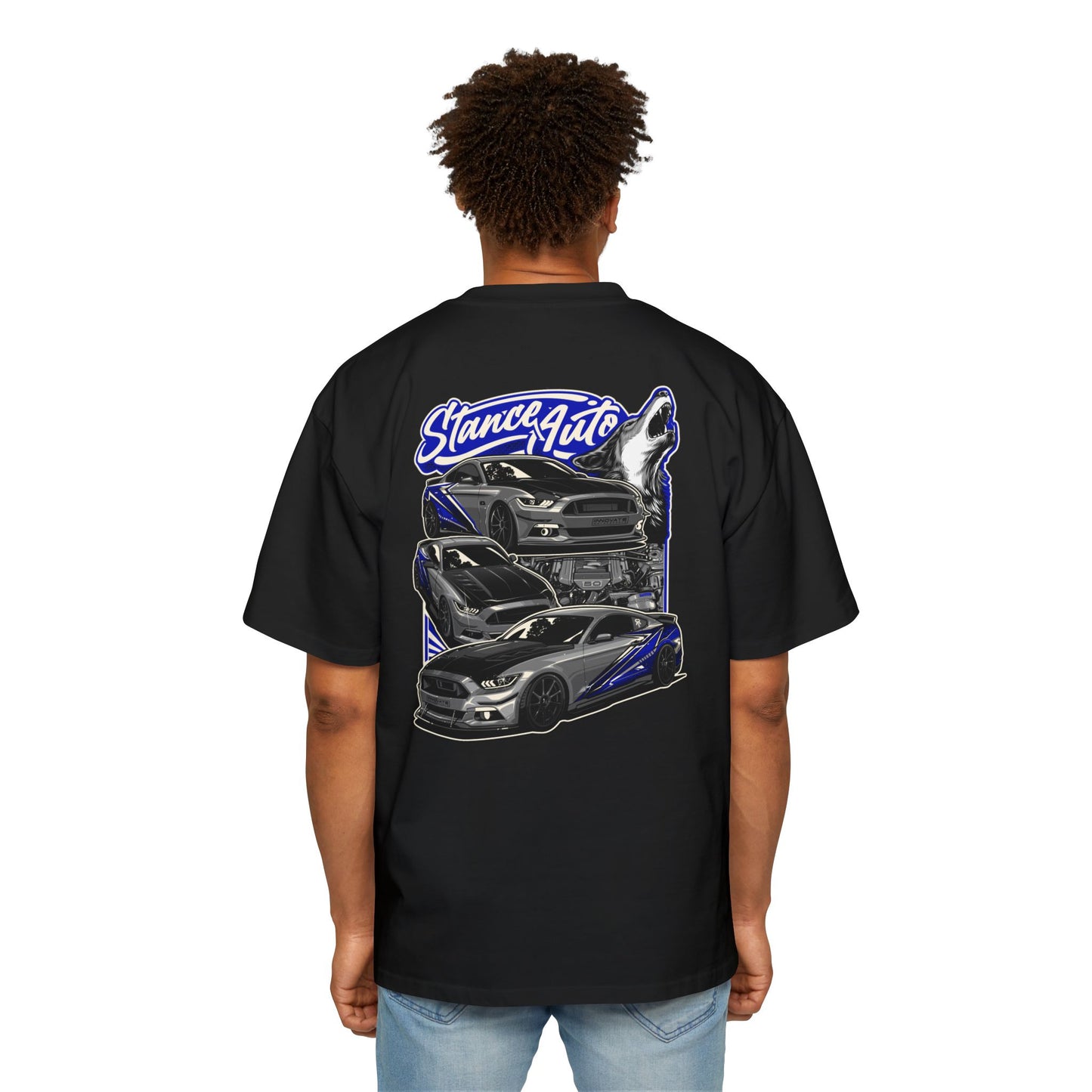 Stance Auto Ford Coyote Mustang Heavy Oversized Tee