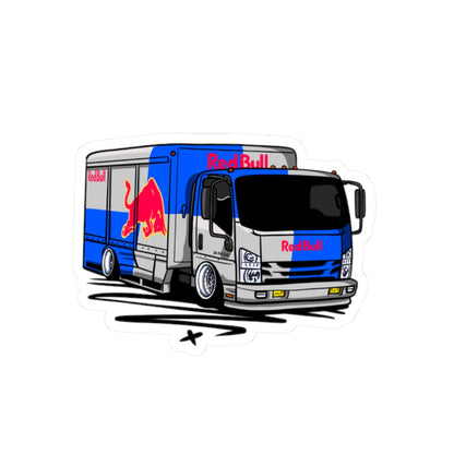 Sxetched – Red Bull Promo Truck Street Livery Sticker