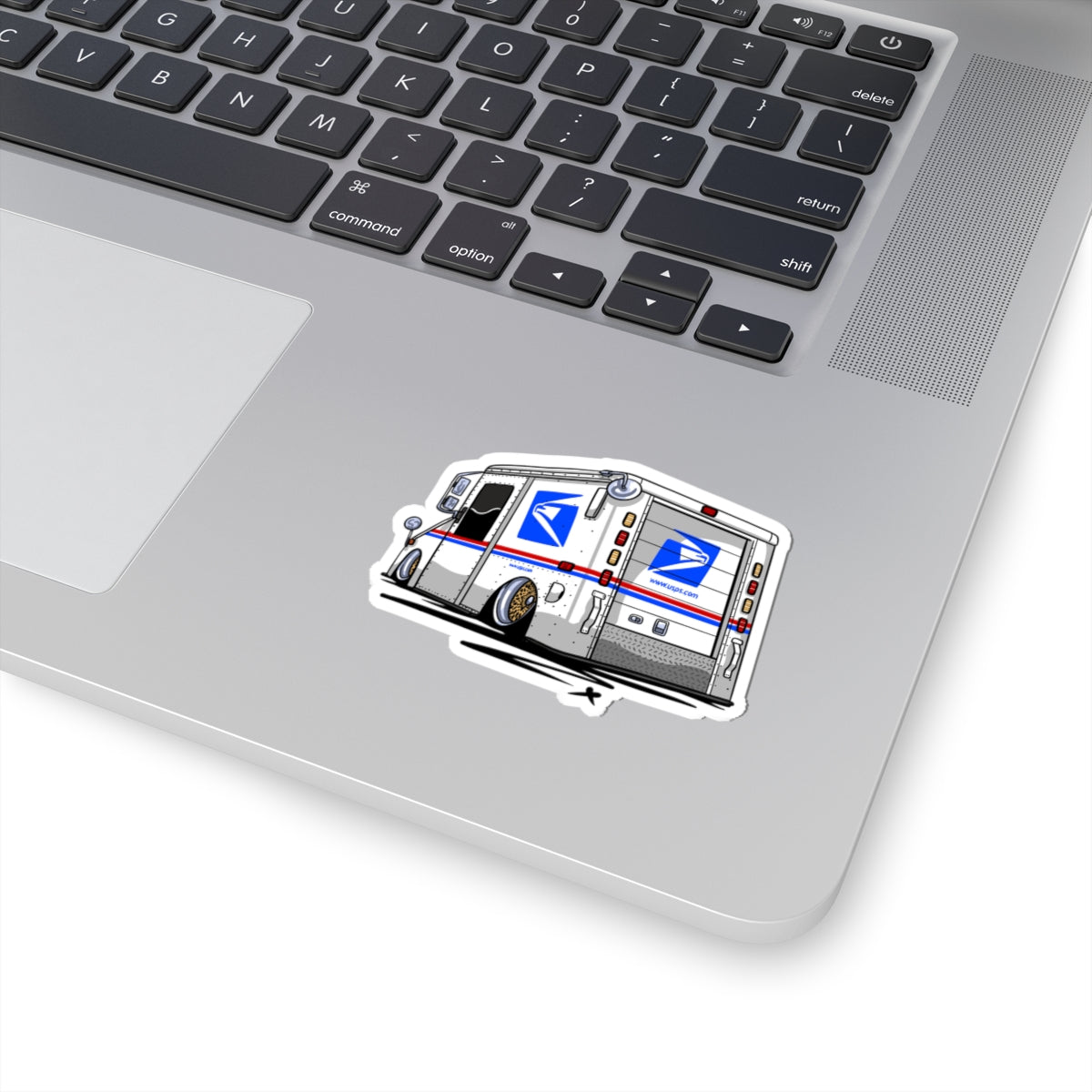 Sxetched – Slammed Mail Truck Street Utility Sticker