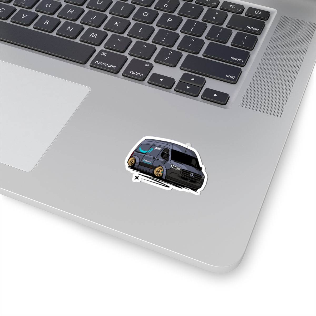 Sxetched – Slammed Delivery Van Street Utility Sticker