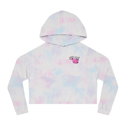 Turbo Piggy – Women’s Cropped Hooded Sweatshirt