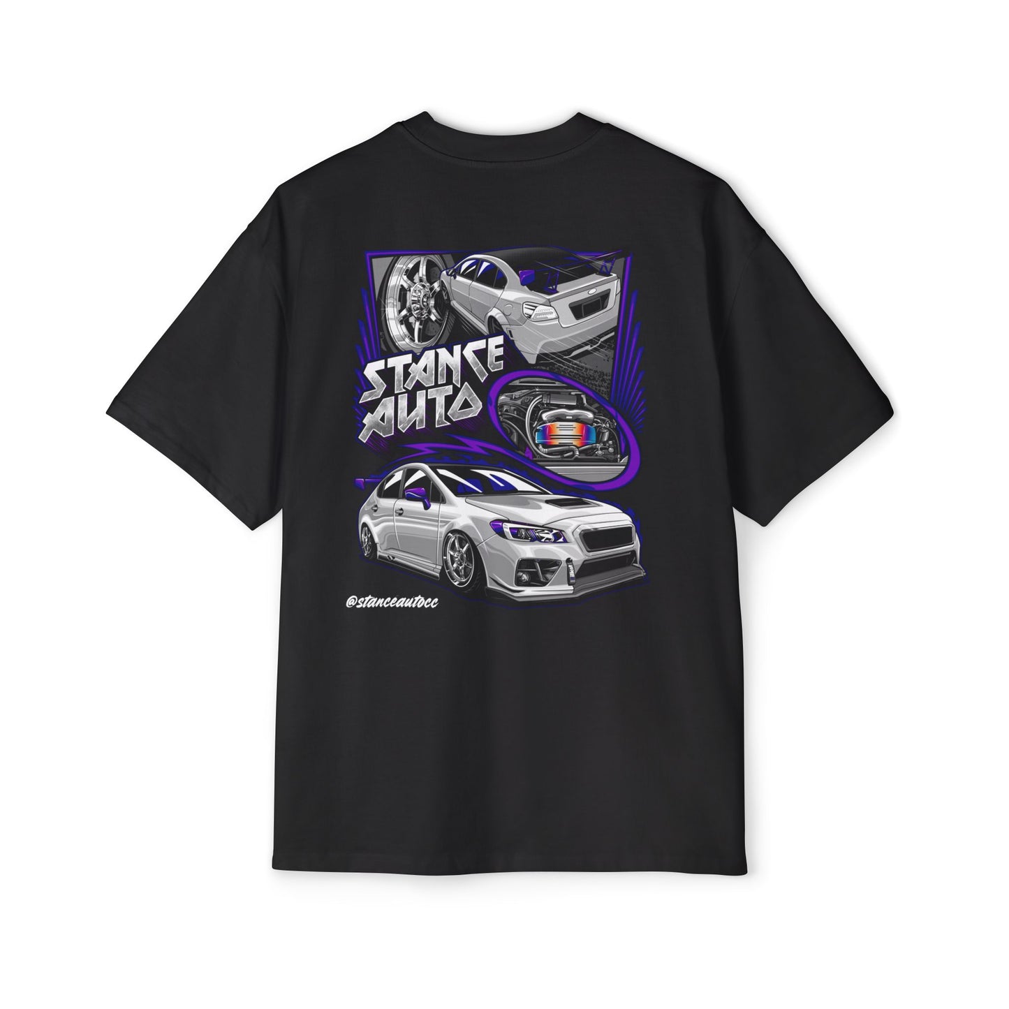 Stance Auto 2015 Subaru WRX Heavy Oversized Tee