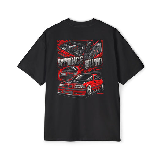 Camiseta Oversized Pesada Stance Auto BMW E36
