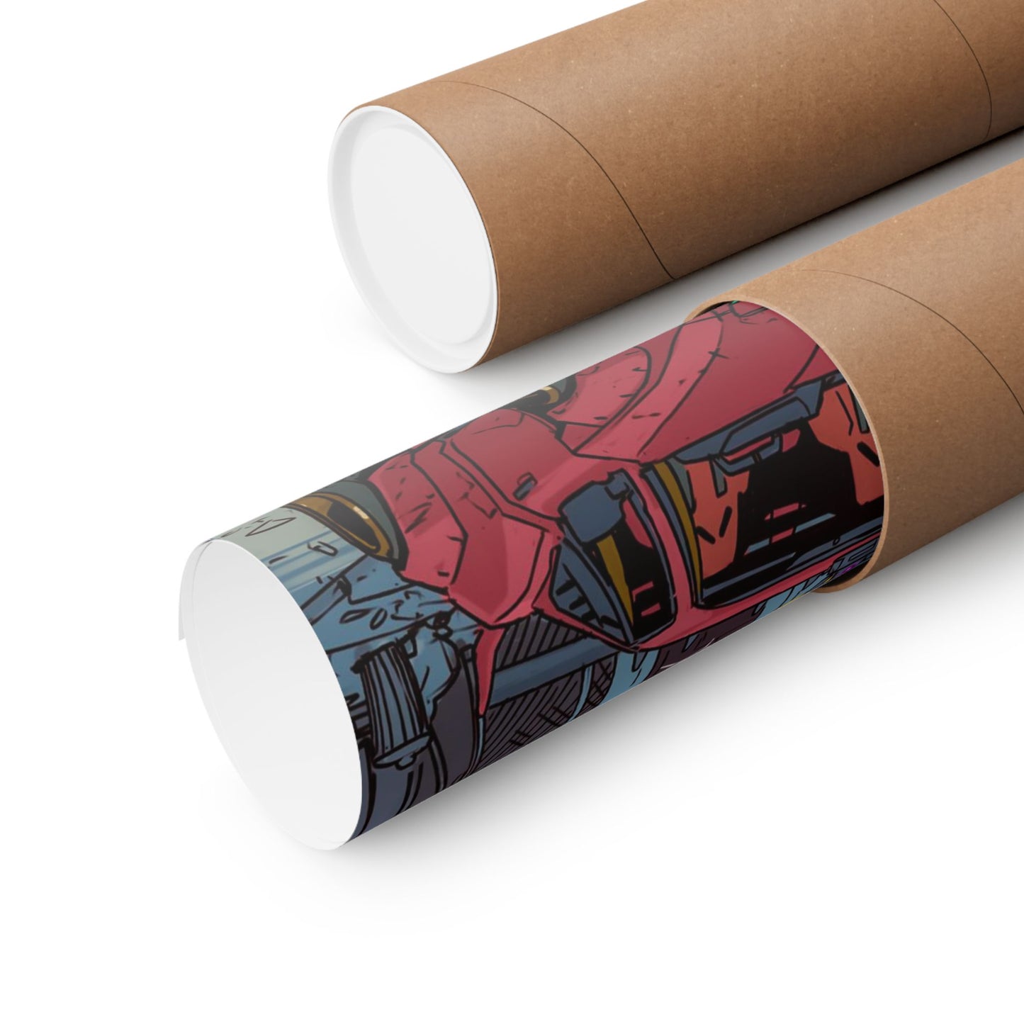 Pick-Up or Delivery — Midnight Alley Street Build Matte Poster