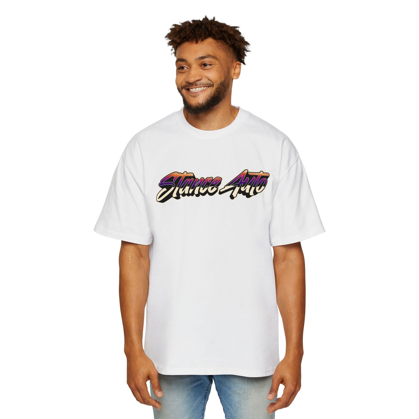 Stance Auto Iridescent Mercedes CLS55 AMG Heavy Oversized Tee