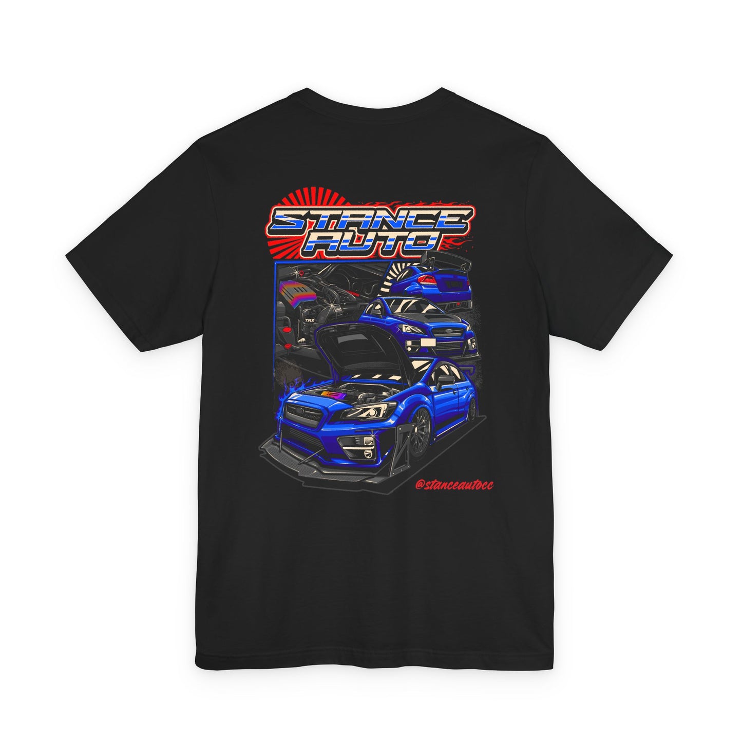 Stance Auto 2017 Subaru WRX Unisex Jersey Short Sleeve Tee