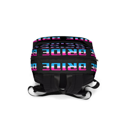 Mochila vaporwave para novia — Pack de transporte JDM de ropa urbana neón