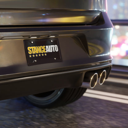Stance Auto Vanity Plate