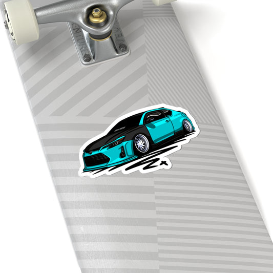 Sxetched – 2014 Scion tC Teal Stance Edition Sticker
