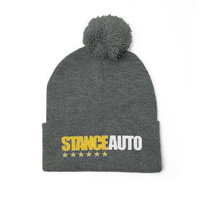 Stance Auto Embroidered Pom-Pom Knit Cap