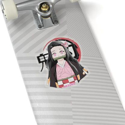Bamboo Demon Guardian – Anime Inspired Sticker