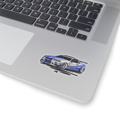 Sxetched – Nissan Skyline GT-R R34 Street Legend Edition Sticker