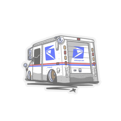 Sxetched – Slammed Mail Truck Street Utility Sticker