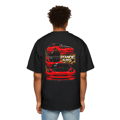 Stance Auto "Carbon Voltage" Tesla Model 3 Heavy Oversized Tee