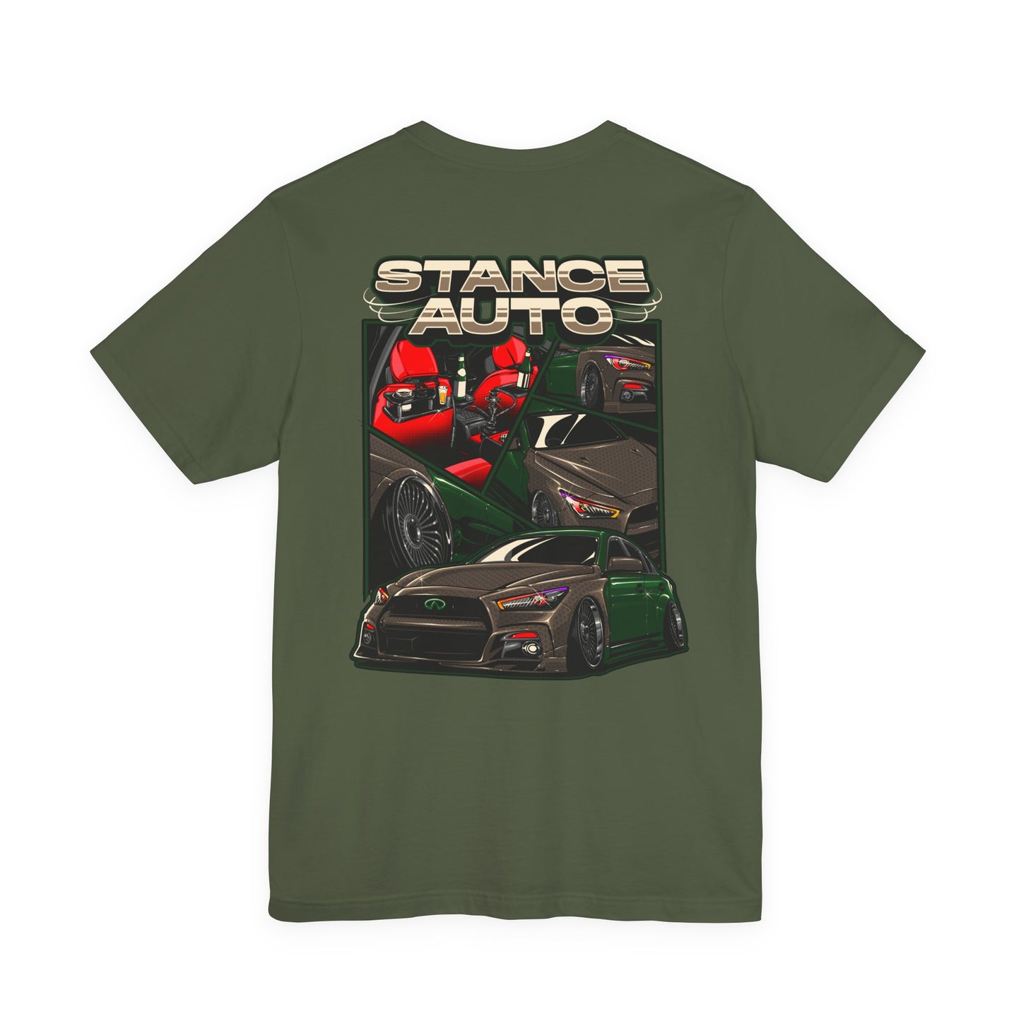 Stance Auto VIP Infiniti Q50 Unisex Jersey Short Sleeve Tee