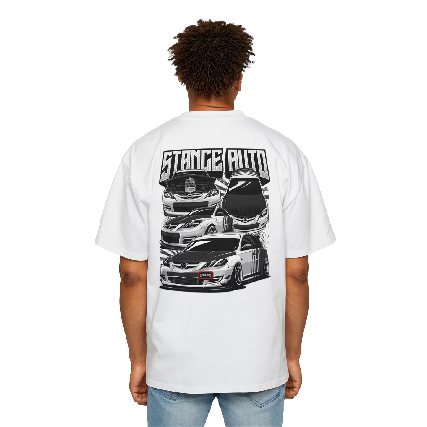 Stance Auto Mazda Speed 3 Heavy Oversized Tee