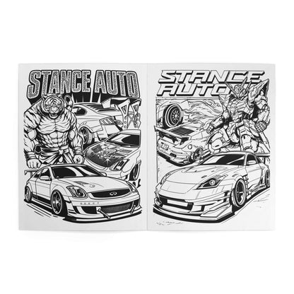 Stance Auto Coloring Book – Car Culture Edition