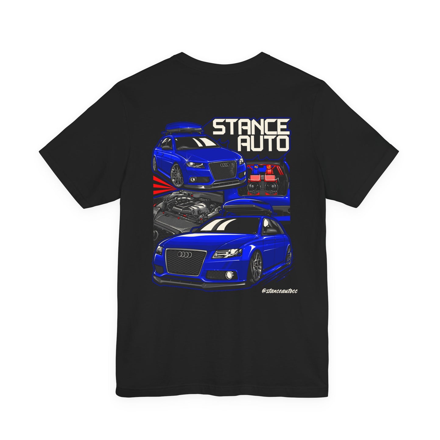 Stance Auto Audi A4 Avant Unisex Jersey Short Sleeve Tee
