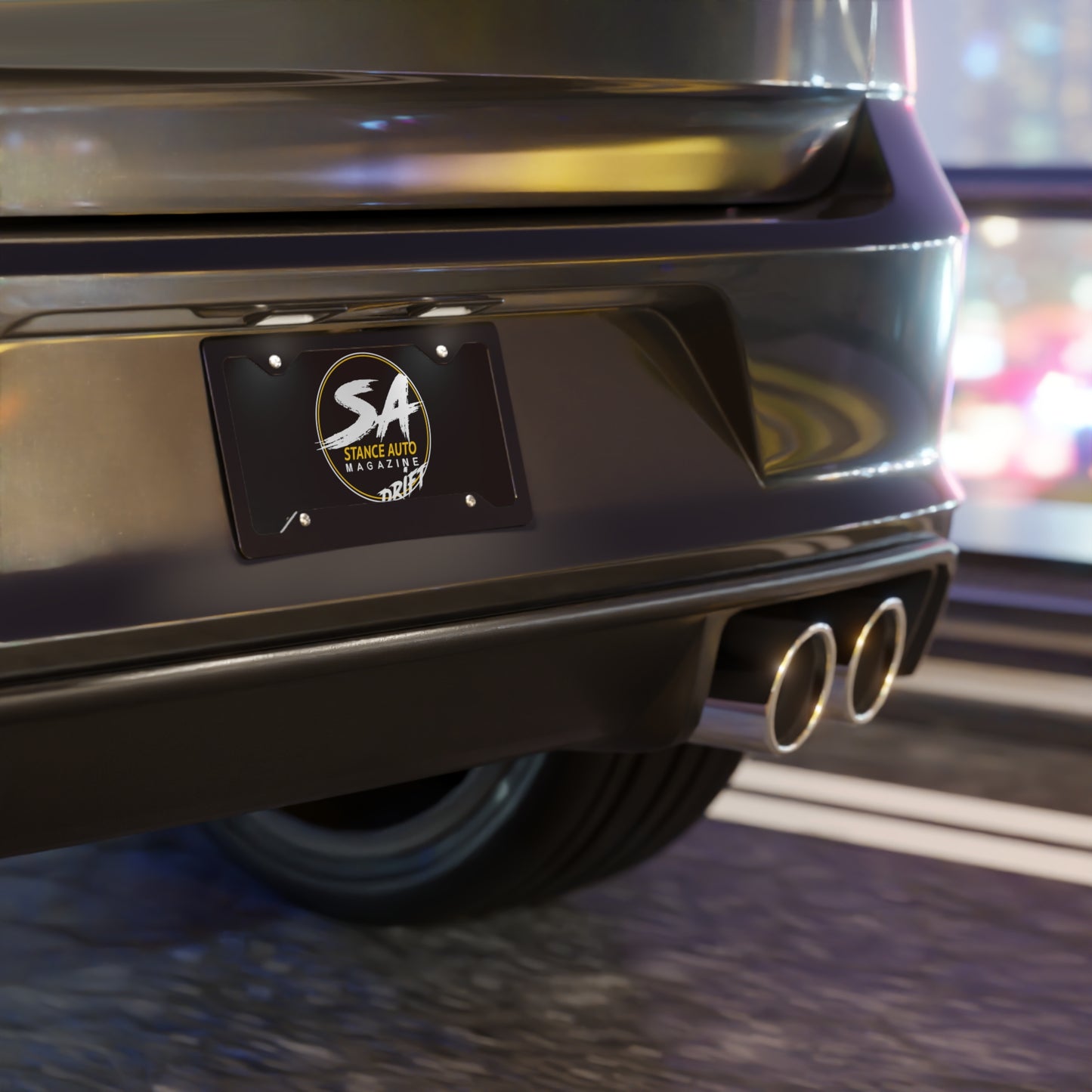 Stance Auto Magazine – Drift Edition Vanity Plate