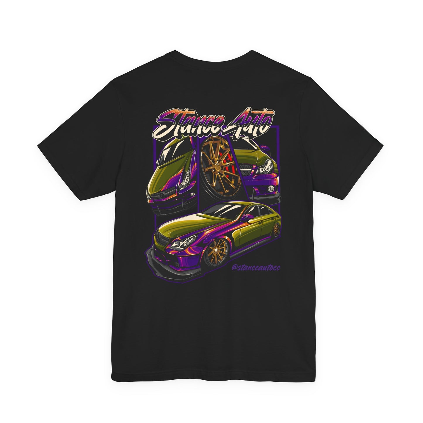 Stance Auto Iridescent Mercedes CLS55 AMG Unisex Jersey Short Sleeve Tee